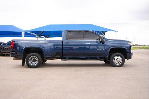 Northsky Blue Metallic 2021 Chevrolet Silverado 3500 High Country