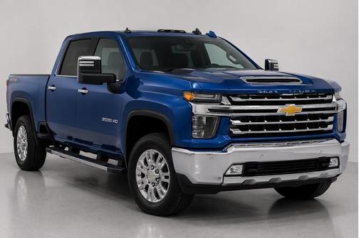Northsky Blue Metallic 2021 Chevrolet Silverado 3500 High Country