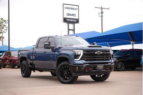Lakeshore Blue Metallic 2025 Chevrolet Silverado 2500 LTZ