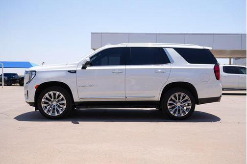 White Frost Tricoat 2024 GMC Yukon Denali