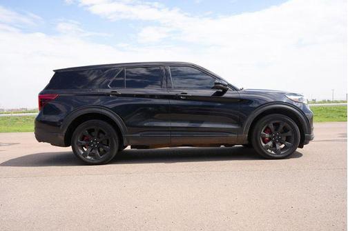 Agate Black Metallic 2022 Ford Explorer ST