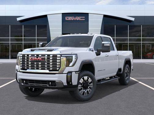 Glacier White Tricoat 2026 GMC Sierra 2500 Denali