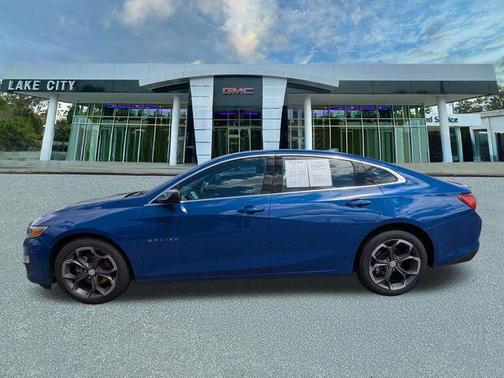 Riverside Blue Metallic 2023 Chevrolet Malibu FWD 1LT