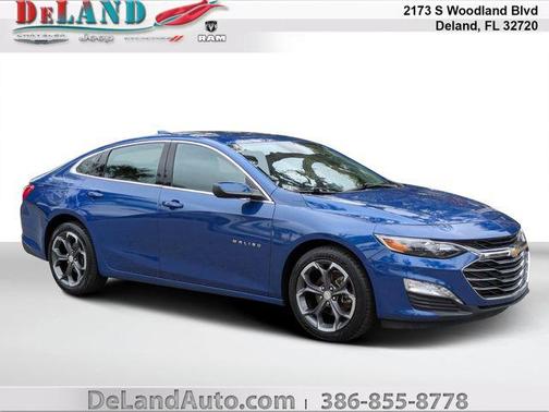 Riverside Blue Metallic 2023 Chevrolet Malibu FWD 1LT