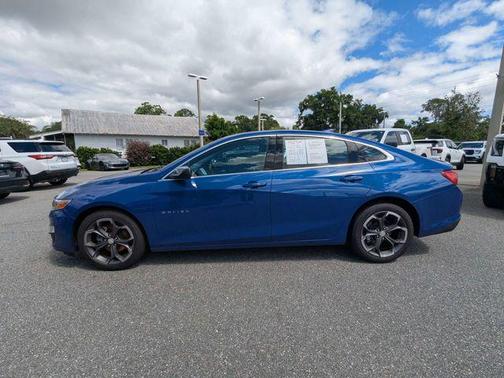 Riverside Blue Metallic 2023 Chevrolet Malibu FWD 1LT