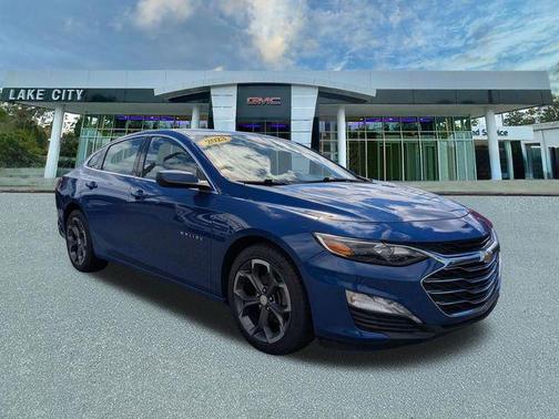 Riverside Blue Metallic 2023 Chevrolet Malibu FWD 1LT