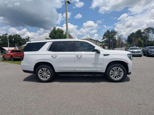 Summit White 2024 GMC Yukon SLT
