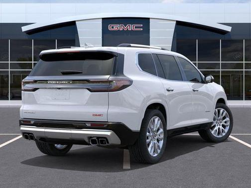 Glacier White Tricoat 2026 GMC Acadia Denali