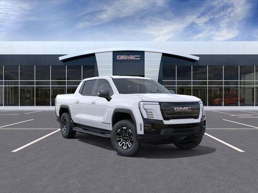 Summit White 2026 GMC Sierra EV Extended Range Elevation