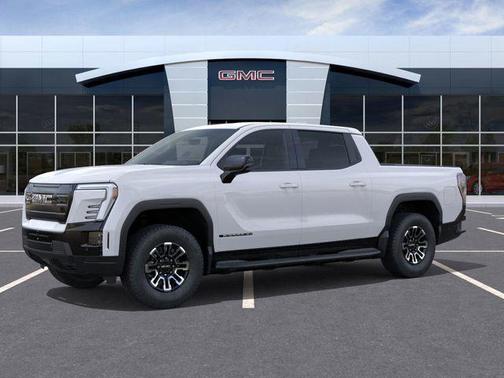 Summit White 2026 GMC Sierra EV Extended Range Elevation