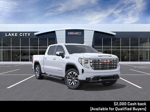 Glacier White Tricoat 2026 GMC Sierra 1500 Denali