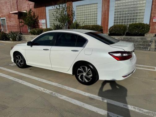 White Orchid Pearl 2017 Honda Accord LX