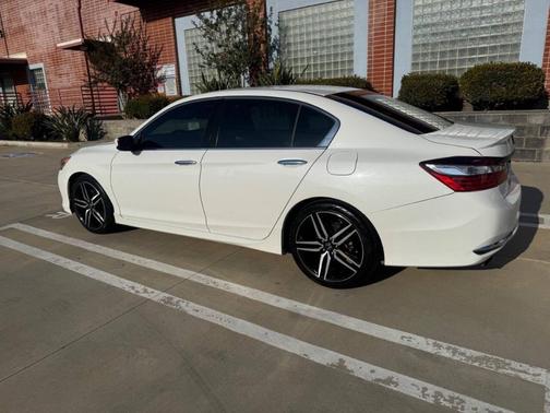 White 2016 Honda Accord Sport