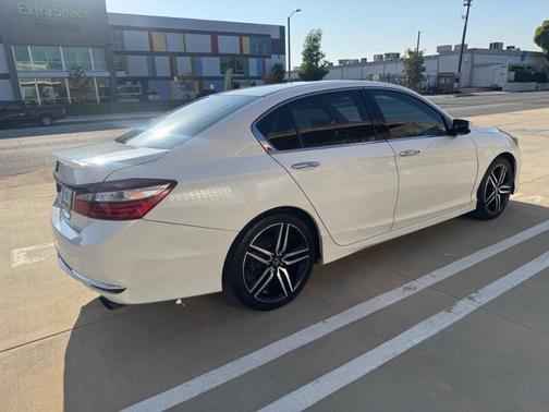 White 2016 Honda Accord Sport