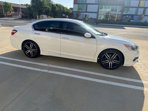 White 2016 Honda Accord Sport