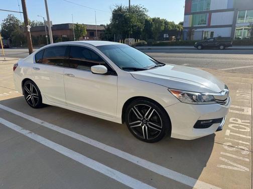 White 2016 Honda Accord Sport