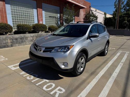 Gray 2015 Toyota RAV4 XLE