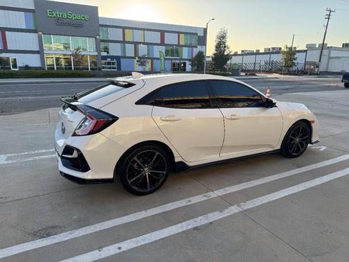 White 2021 Honda Civic Sport