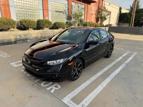 Crystal Black Pearl 2021 Honda Civic Sport