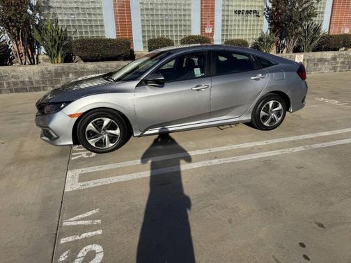 Gray 2019 Honda Civic LX