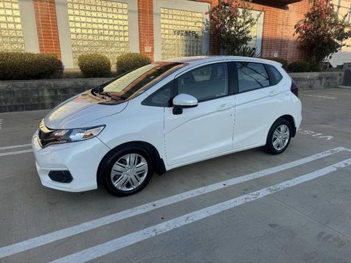 White 2019 Honda Fit LX