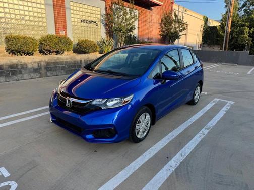 Blue 2020 Honda Fit LX