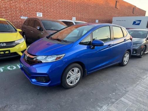 Blue 2020 Honda Fit LX