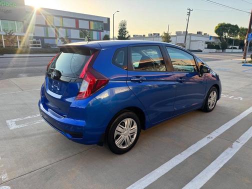 Blue 2020 Honda Fit LX