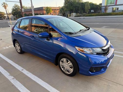Blue 2020 Honda Fit LX