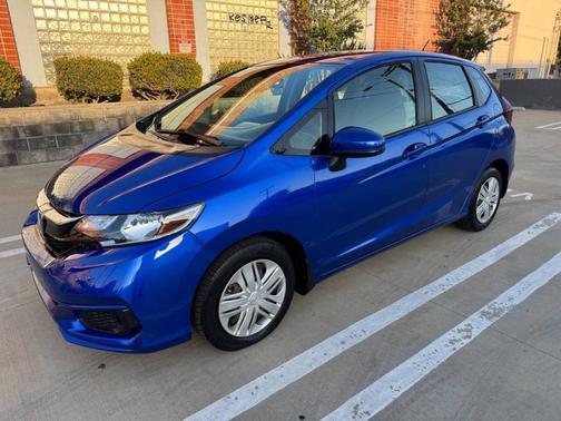Blue 2020 Honda Fit LX
