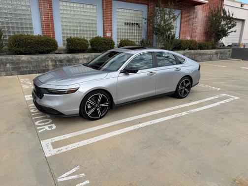 Gray 2024 Honda Accord Hybrid Sport