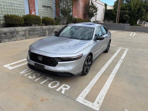 Gray 2024 Honda Accord Hybrid Sport