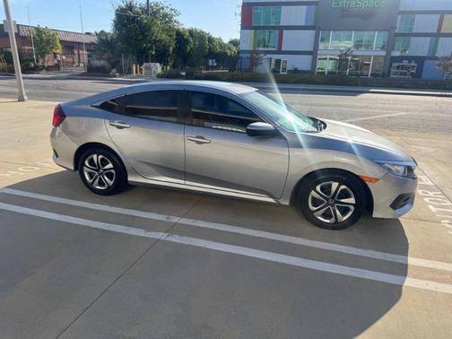 Silver 2018 Honda Civic LX