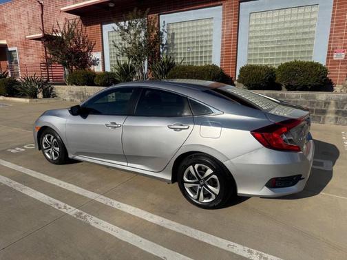 Silver 2018 Honda Civic LX