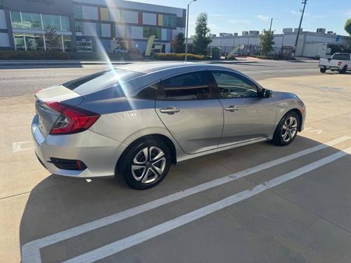 Silver 2018 Honda Civic LX
