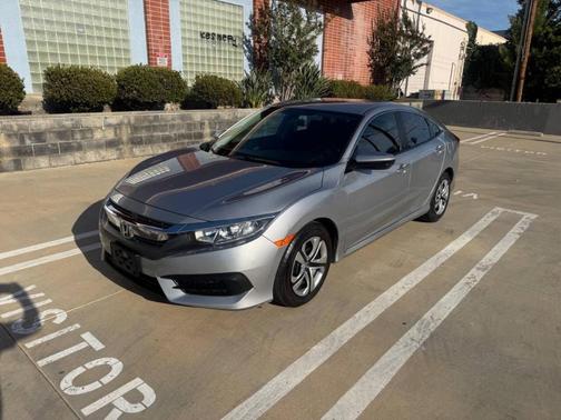 Silver 2018 Honda Civic LX