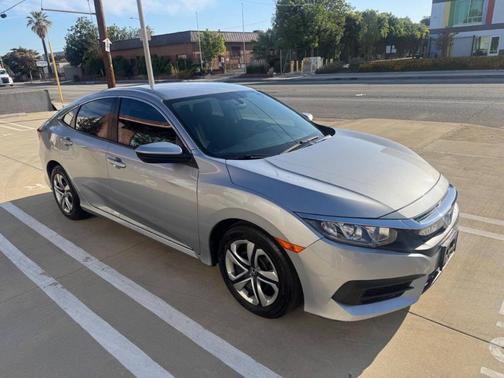 Silver 2018 Honda Civic LX