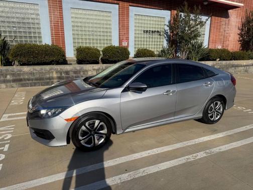 Silver 2018 Honda Civic LX