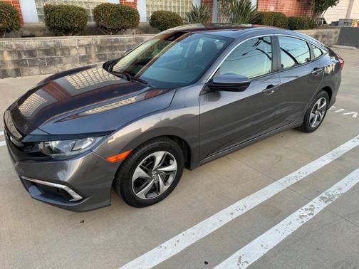 Crystal Black Pearl 2020 Honda Civic LX