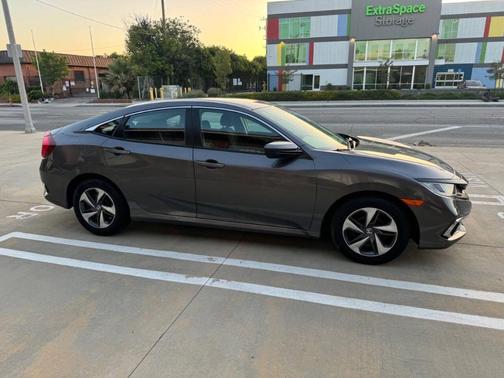 Crystal Black Pearl 2020 Honda Civic LX