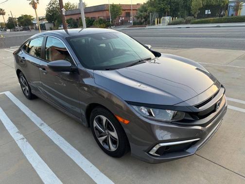 Crystal Black Pearl 2020 Honda Civic LX