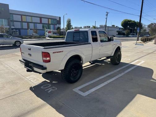White 2010 Ford Ranger Sport