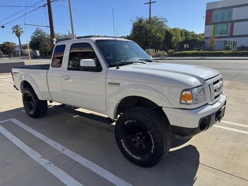 White 2010 Ford Ranger Sport