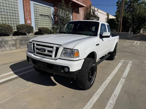 White 2010 Ford Ranger Sport