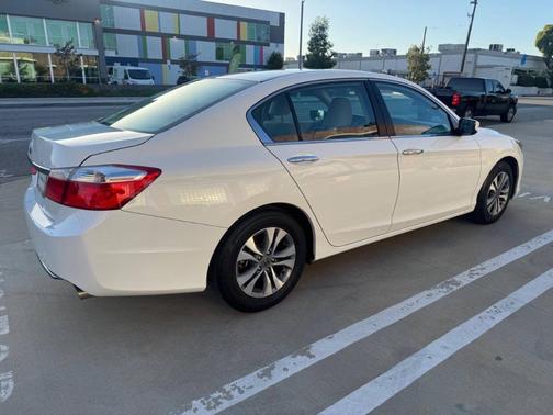 White 2015 Honda Accord LX