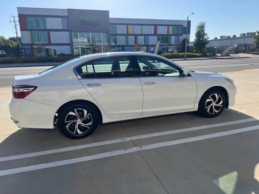 White 2016 Honda Accord LX