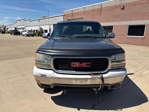 GRAY 2000 GMC Sierra 1500 SLE Extended Cab