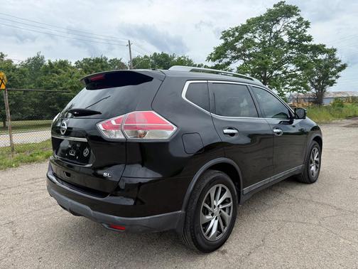 Super Black 2015 Nissan Rogue SL