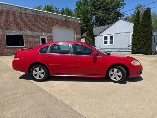 RED 2010 Chevrolet Impala LT