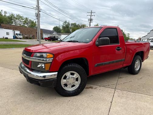 RED 2008 Chevrolet Colorado LT